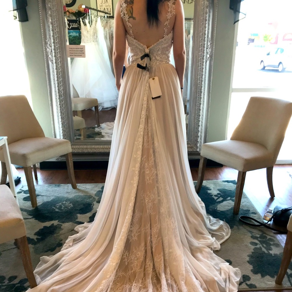 Lillian West Lace Wedding Dress